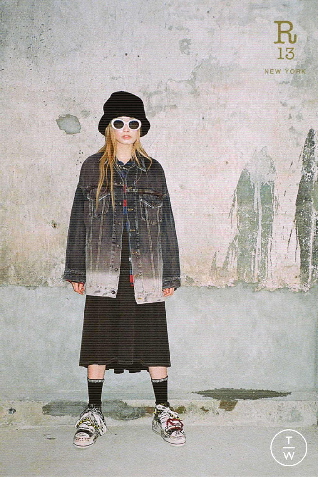 Fashion Week New York Fall/Winter 2021 look 43 from the R13 collection womenswear