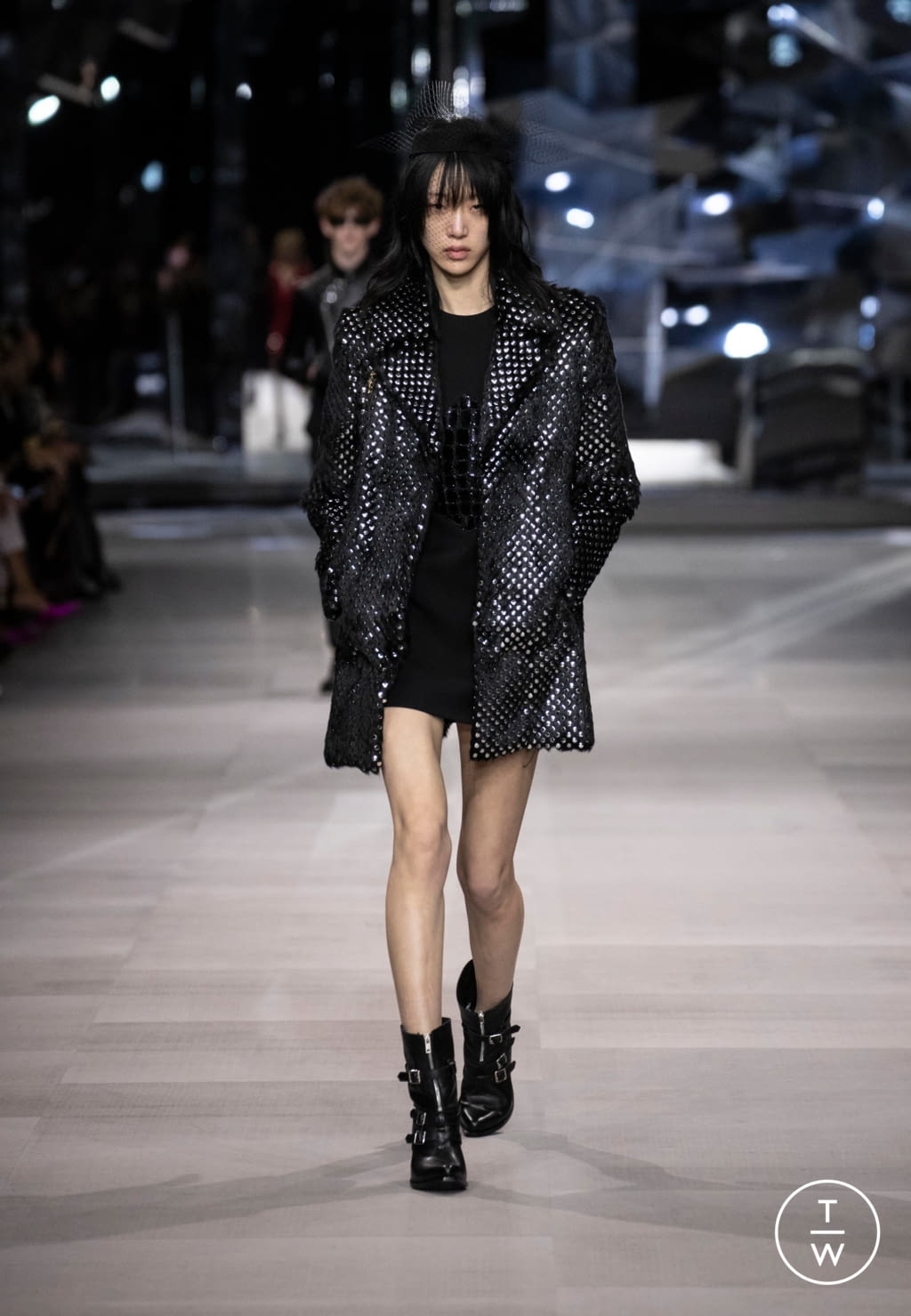 Fashion Week Paris Spring/Summer 2019 look 43 from the Celine collection womenswear