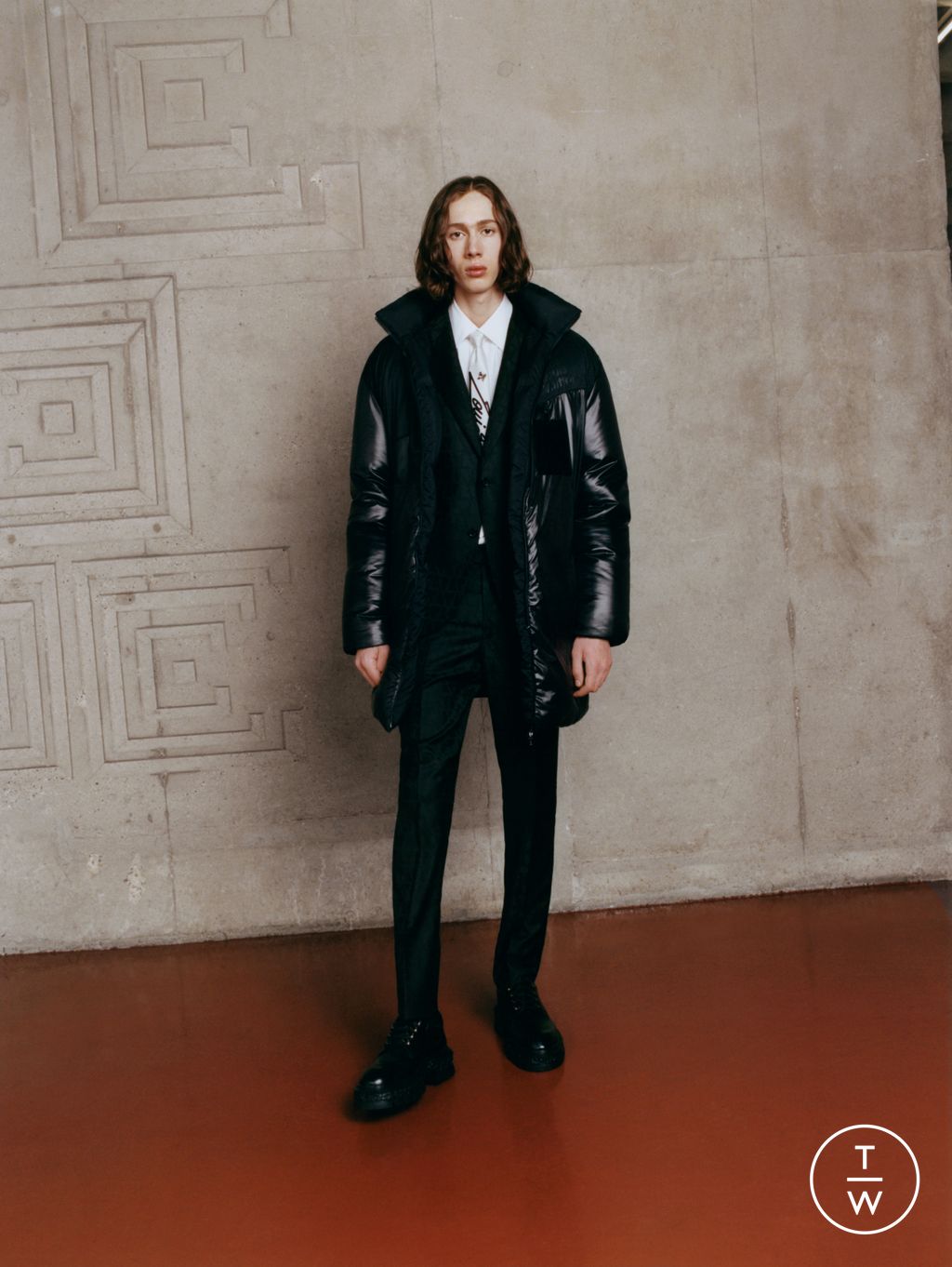 Fashion Week Paris Resort 2023 look 45 from the Louis Vuitton collection menswear