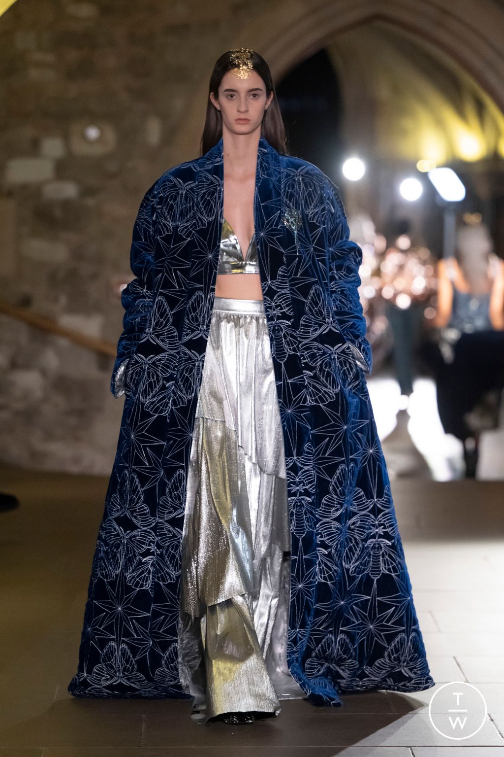 Fashion Week London Fall/Winter 2024 look 44 from the MITHRIDATE collection womenswear