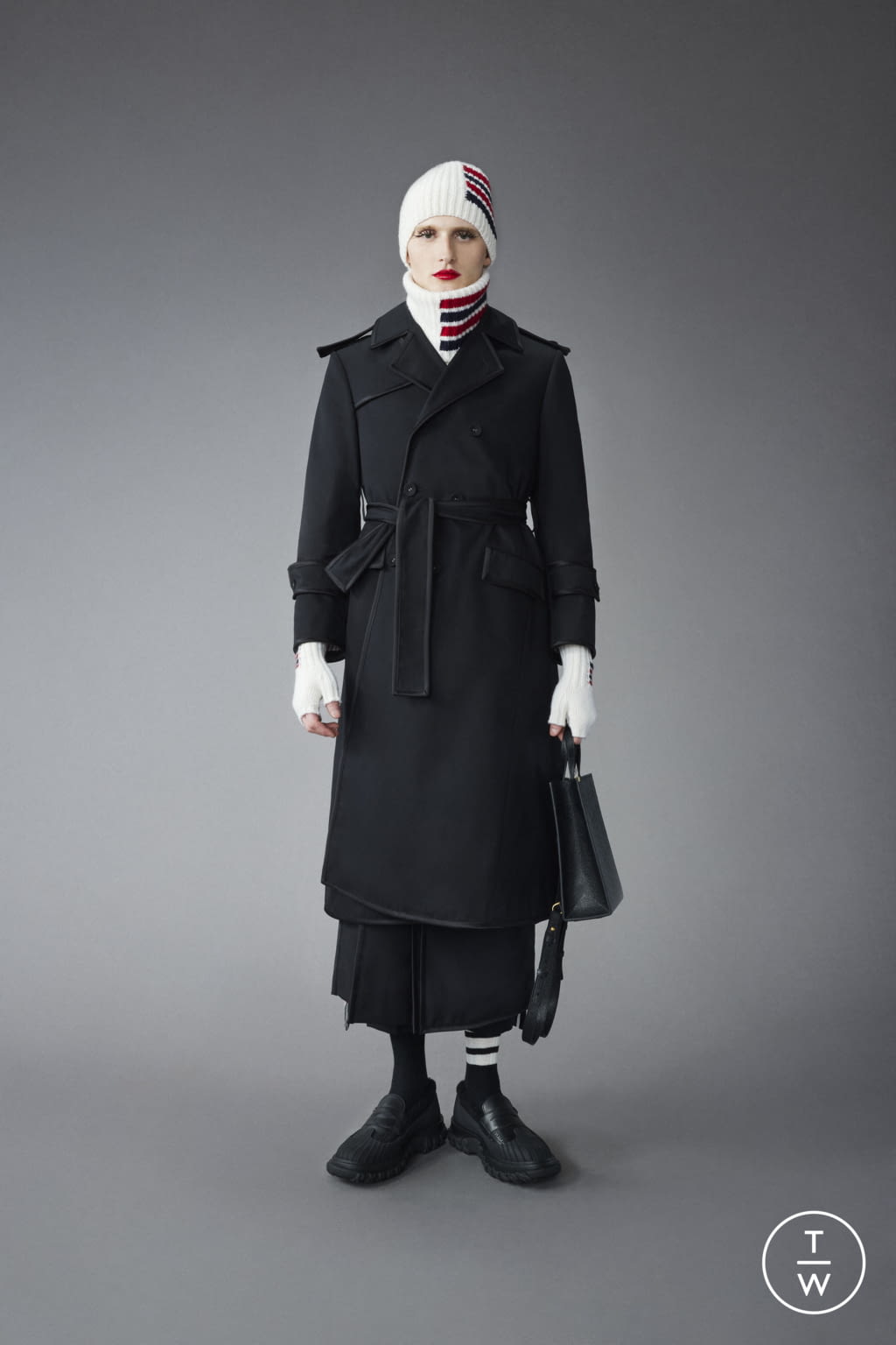 Fashion Week Paris Pre-Fall 2022 look 48 from the Thom Browne collection 男装
