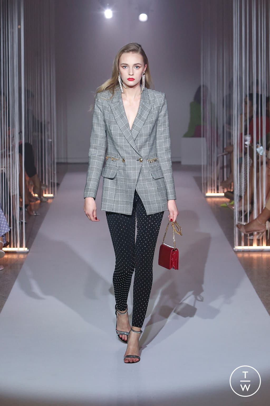 Fashion Week Milan Fall/Winter 2022 look 43 from the Elisabetta Franchi collection womenswear