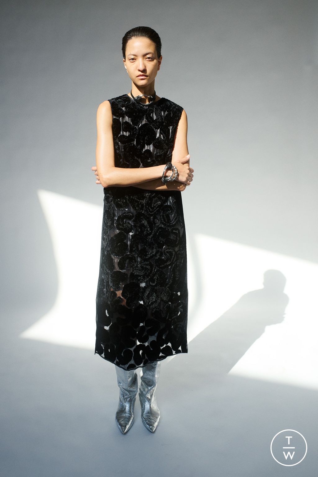 Fashion Week Milan Resort 2024 look 43 from the Jil Sander collection 女装