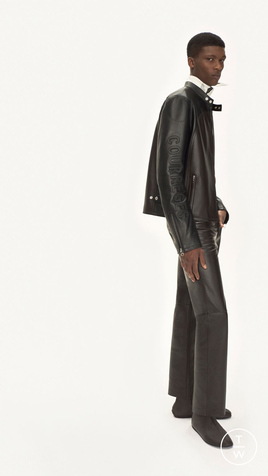 Fashion Week Paris Pre-Fall 2025 look 43 from the Courrèges collection womenswear