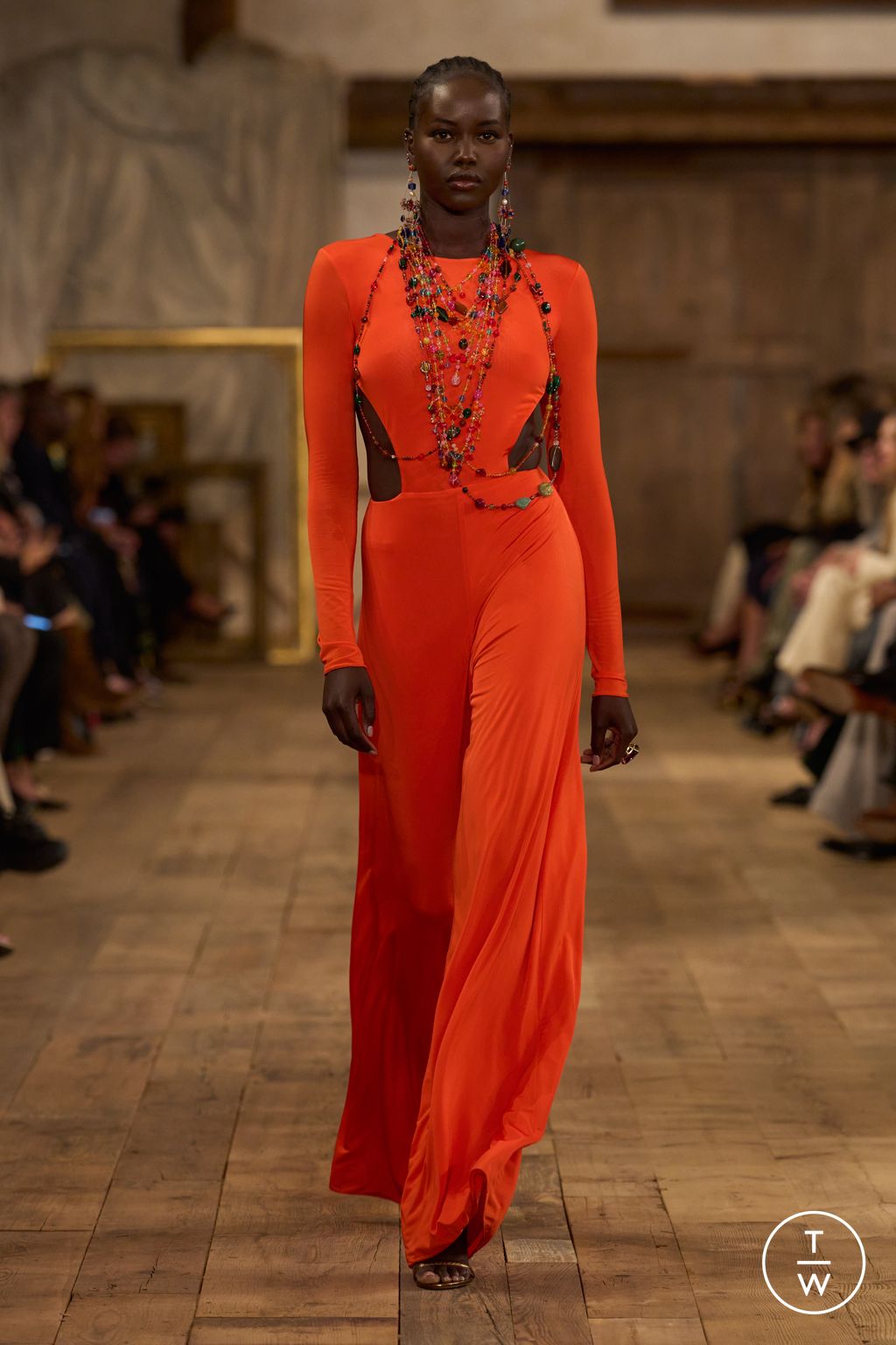 Fashion Week New York Spring/Summer 2024 look 43 from the Ralph Lauren collection 女装