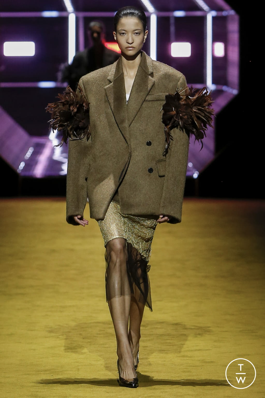Fashion Week Milan Fall/Winter 2022 look 43 de la collection Prada womenswear