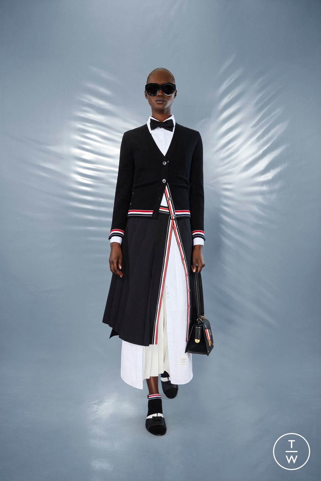 Fashion Week New York Resort 2025 look 44 de la collection Thom Browne womenswear