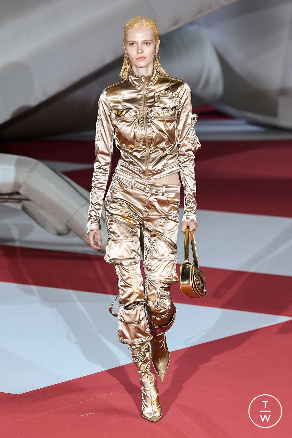Fashion Week Milan Spring/Summer 2023 look 36 from the DIESEL collection womenswear
