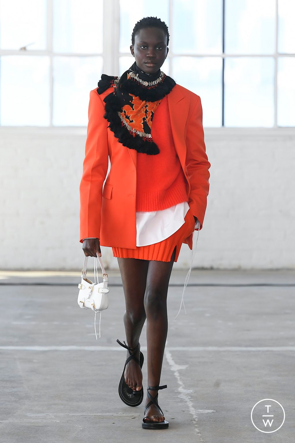 Fashion Week New York Spring/Summer 2023 look 11 from the Altuzarra collection womenswear