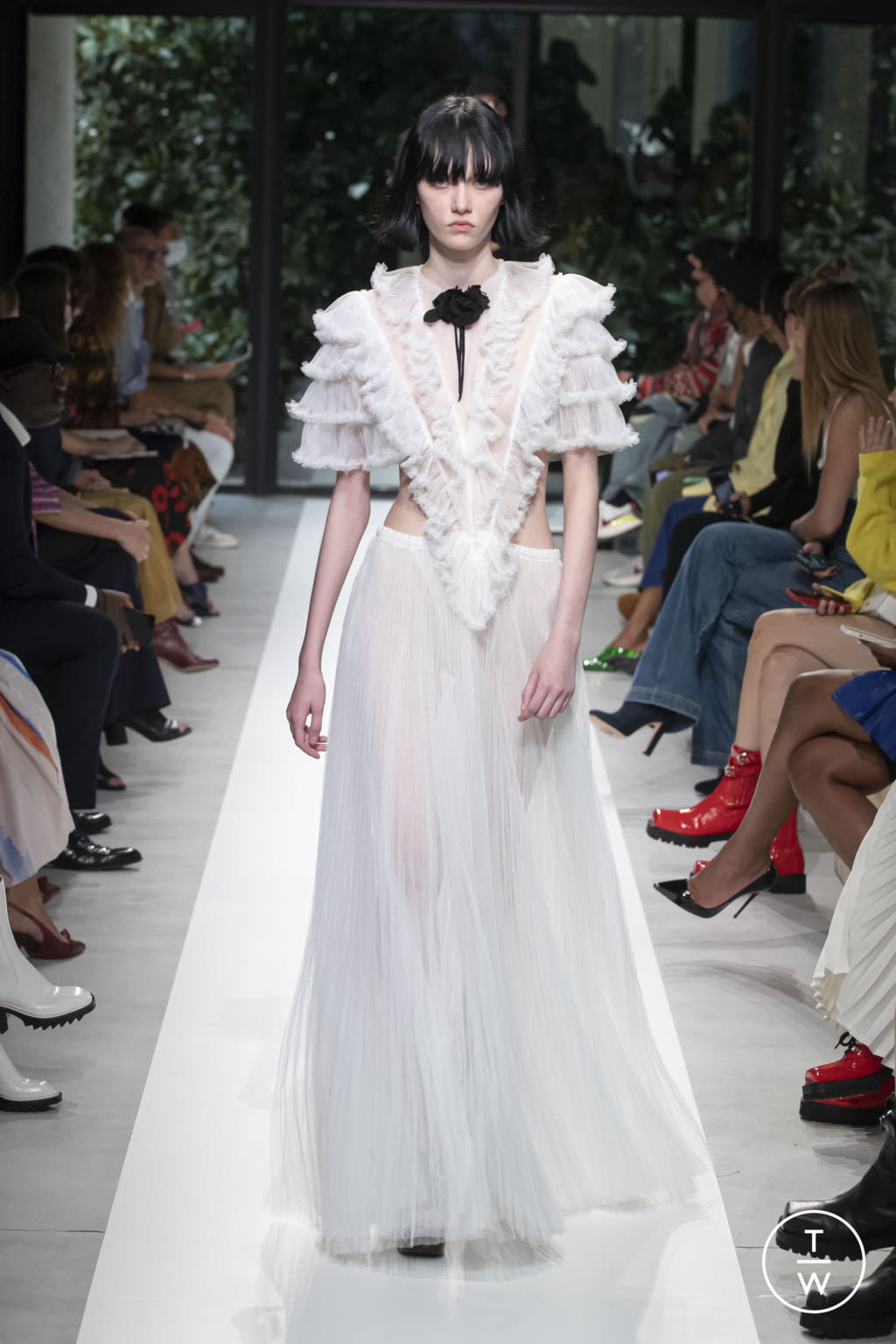 Fashion Week Milan Spring/Summer 2022 look 44 from the Philosophy di Lorenzo Serafini collection womenswear
