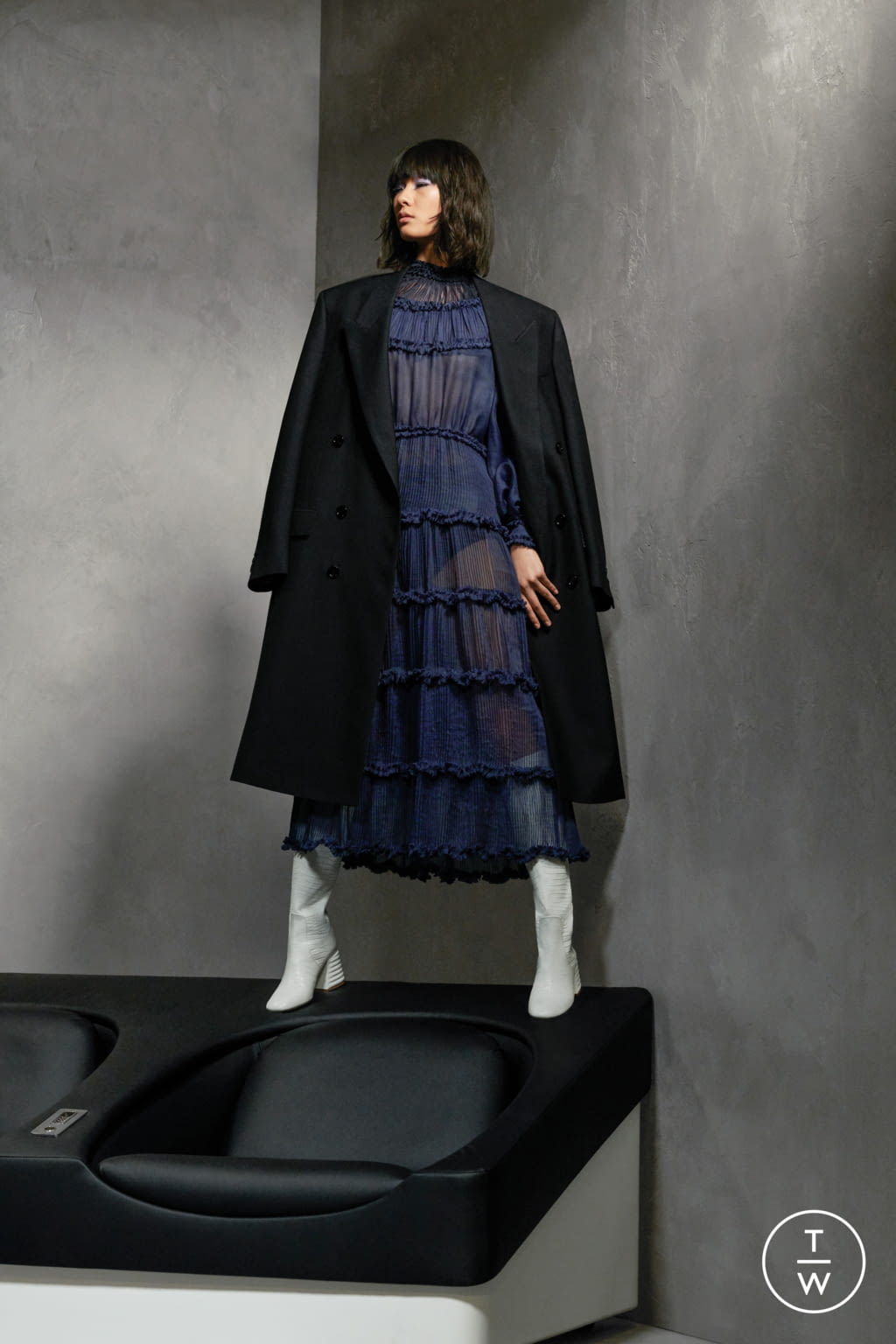 Fashion Week Milan Pre-Fall 2020 look 44 from the Fendi collection womenswear