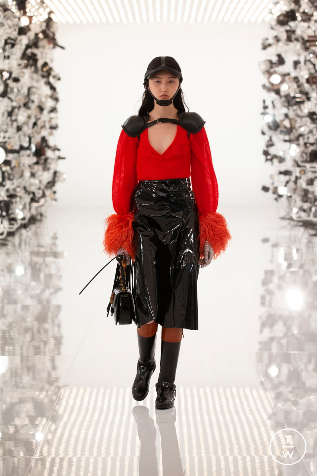 Fashion Week Milan Fall/Winter 2021 look 44 de la collection Gucci womenswear