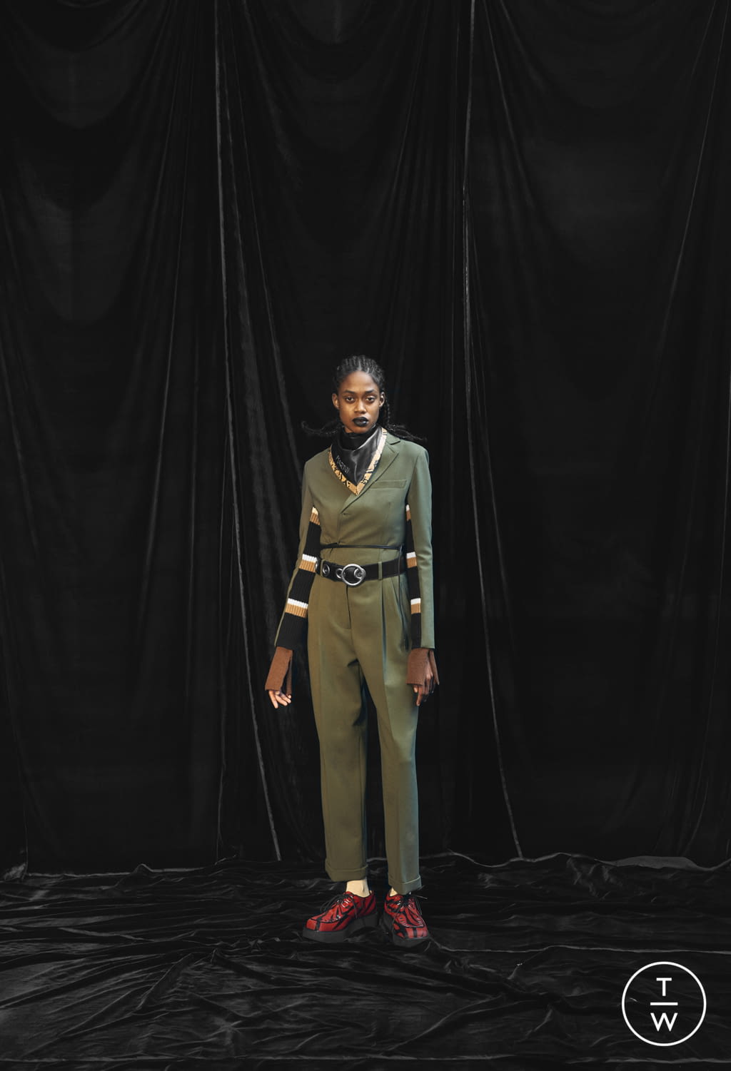 Fashion Week Milan Pre-Fall 2021 look 44 from the Marni collection 女装