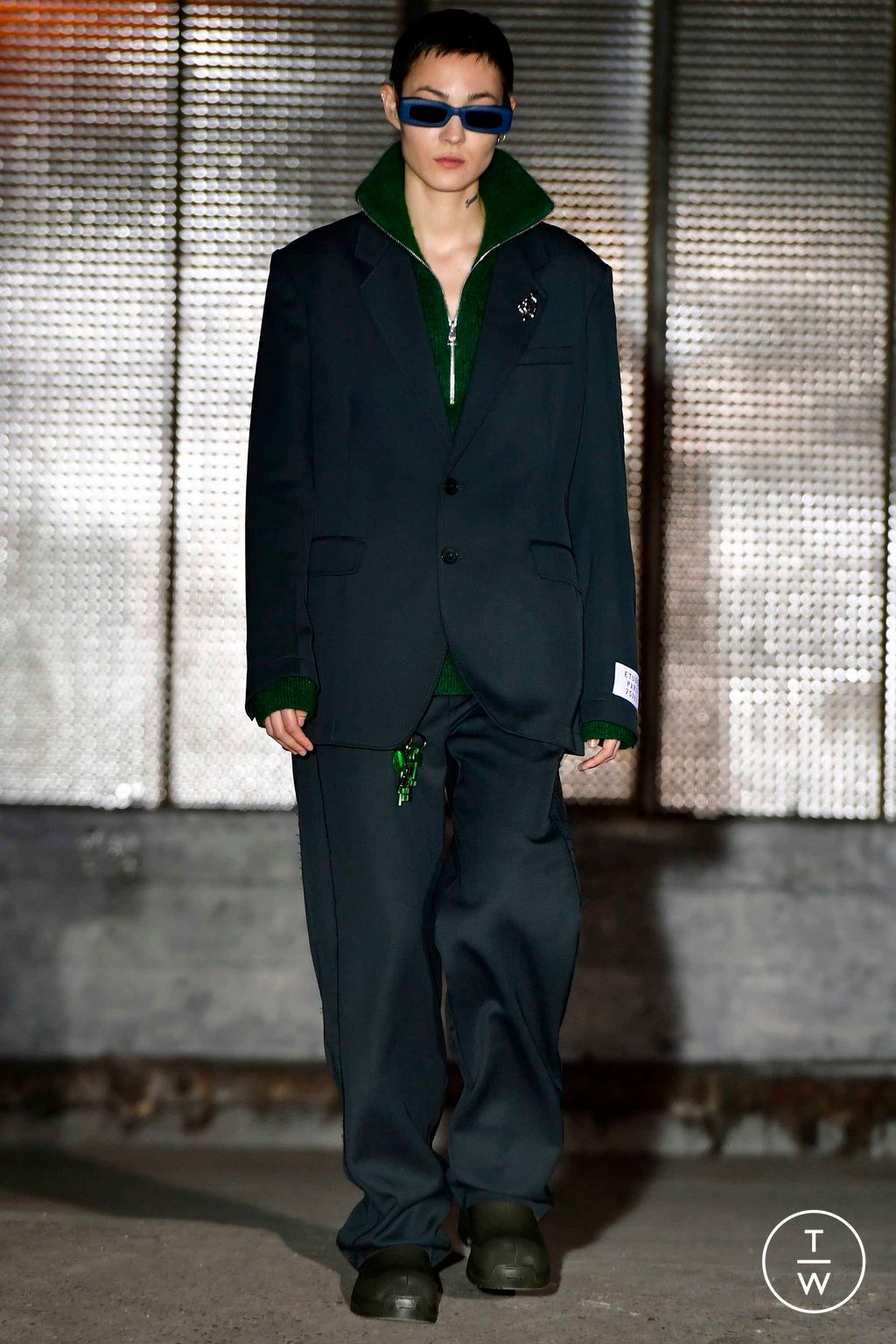 Fashion Week Paris Fall/Winter 2023 look 26 from the Études collection menswear
