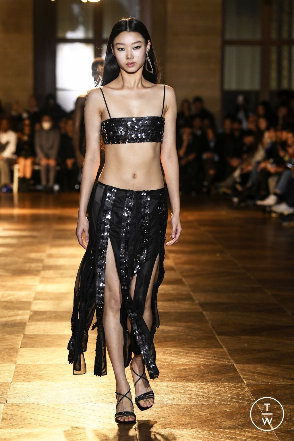 Fashion Week Paris Spring/Summer 2023 look 46 from the Koché collection 女装