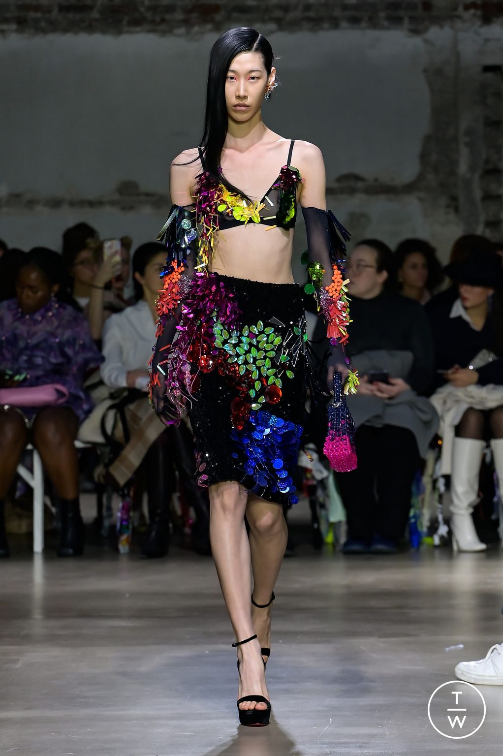 Fashion Week Paris Spring/Summer 2023 look 20 from the Germanier collection 女装