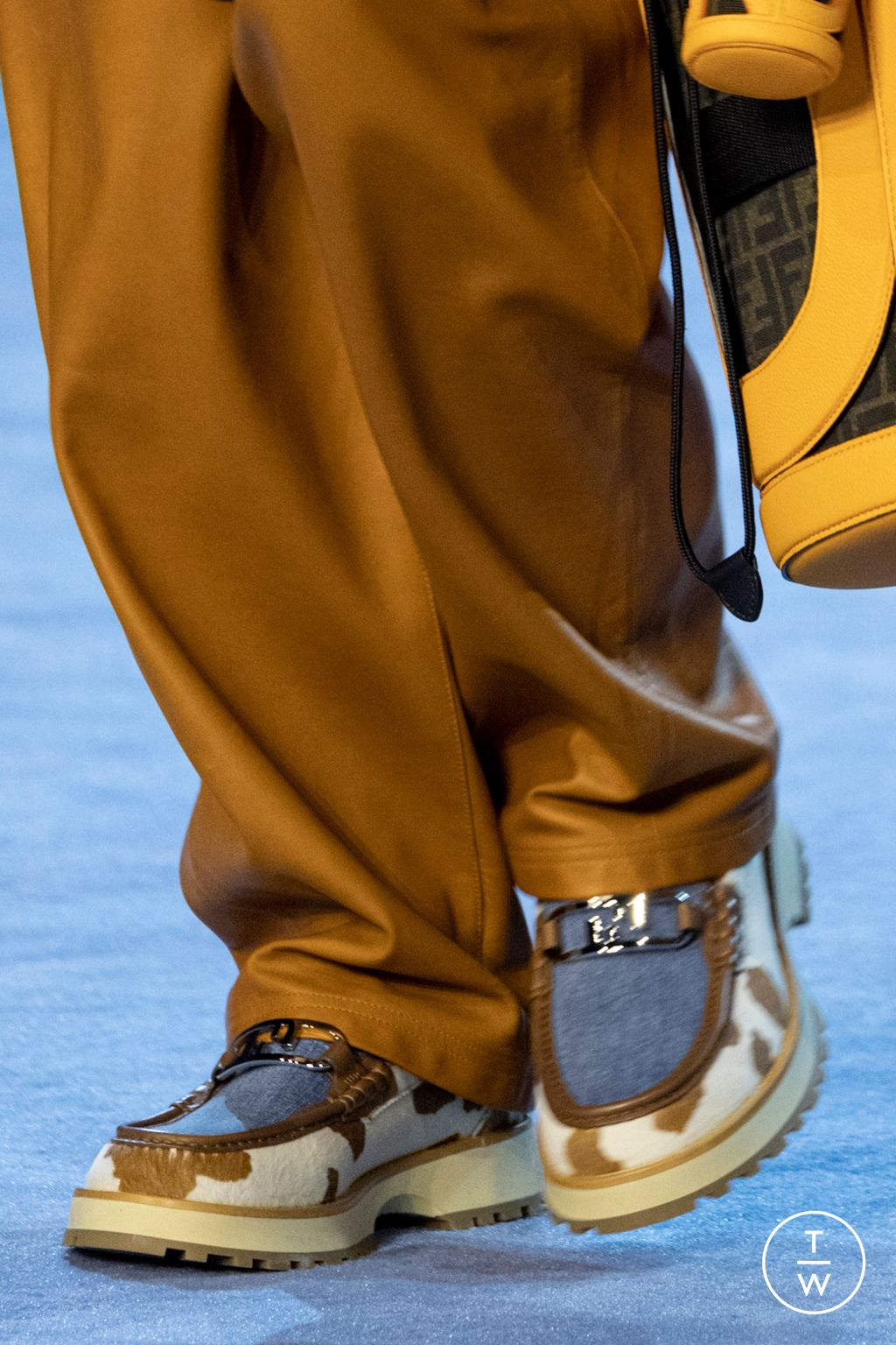 Fashion Week Milan Spring/Summer 2023 look 54 from the Fendi collection menswear accessories