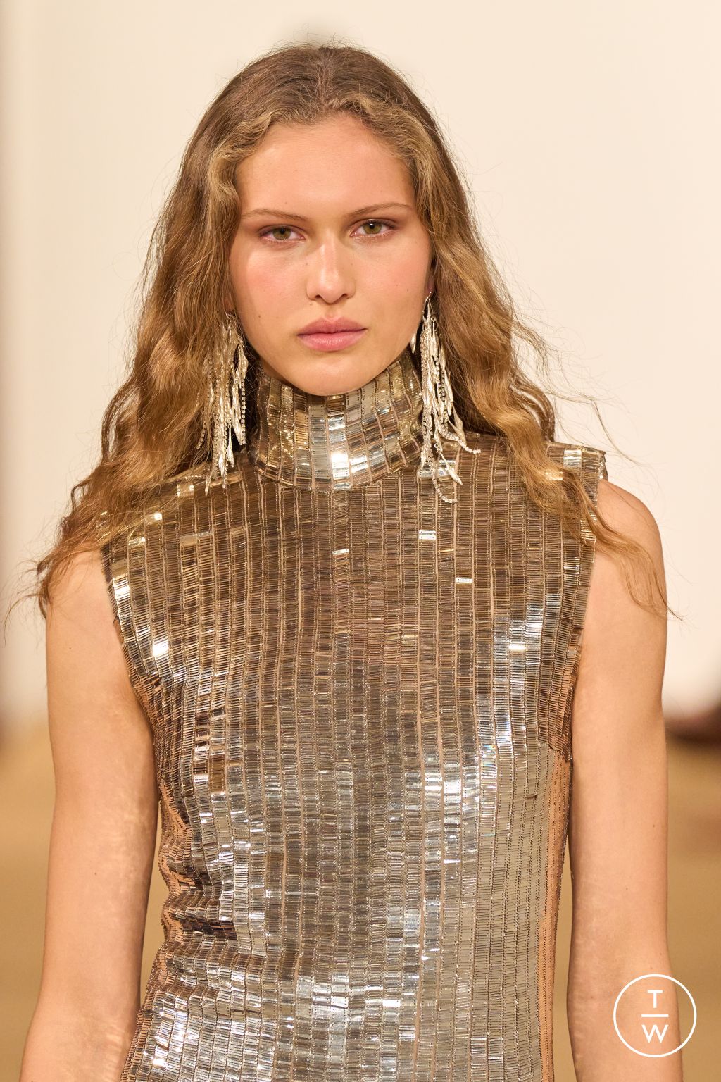 Fashion Week New York Fall/Winter 2024 look 44 de la collection Ralph Lauren womenswear accessories