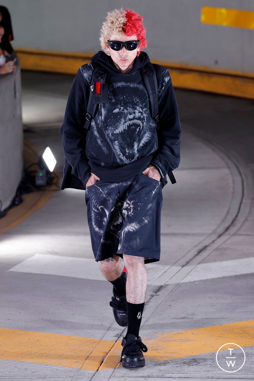 Fashion Week Milan Spring/Summer 2024 look 10 from the 44 Label Group collection 男装
