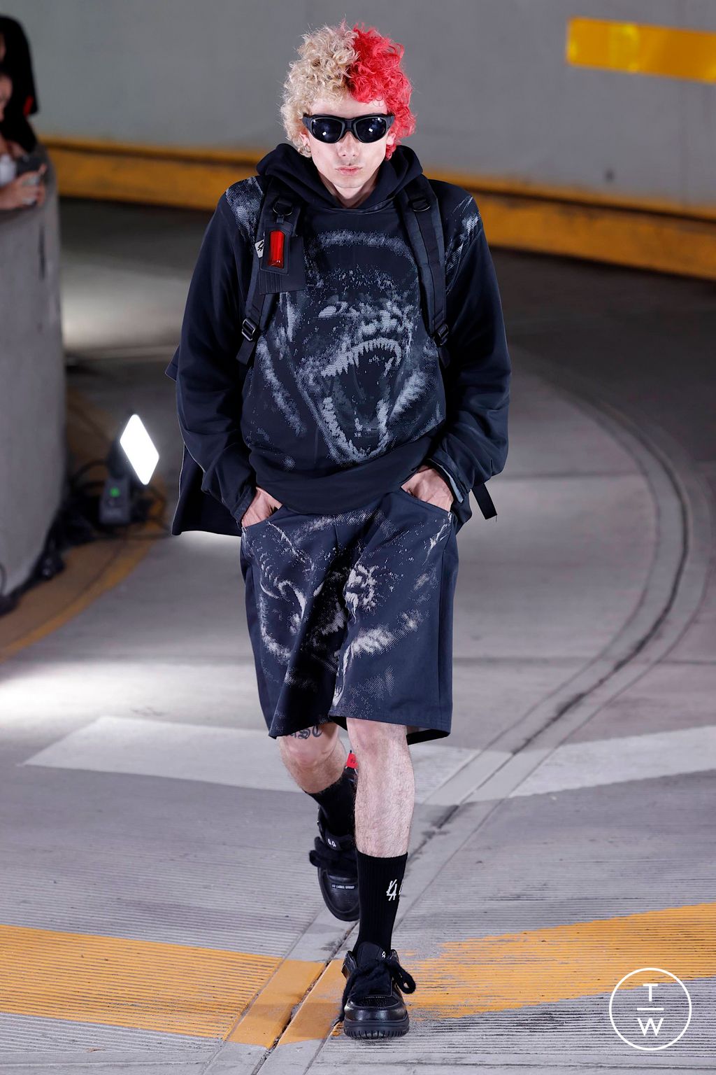 Fashion Week Milan Spring/Summer 2024 look 10 from the 44 Label Group collection menswear