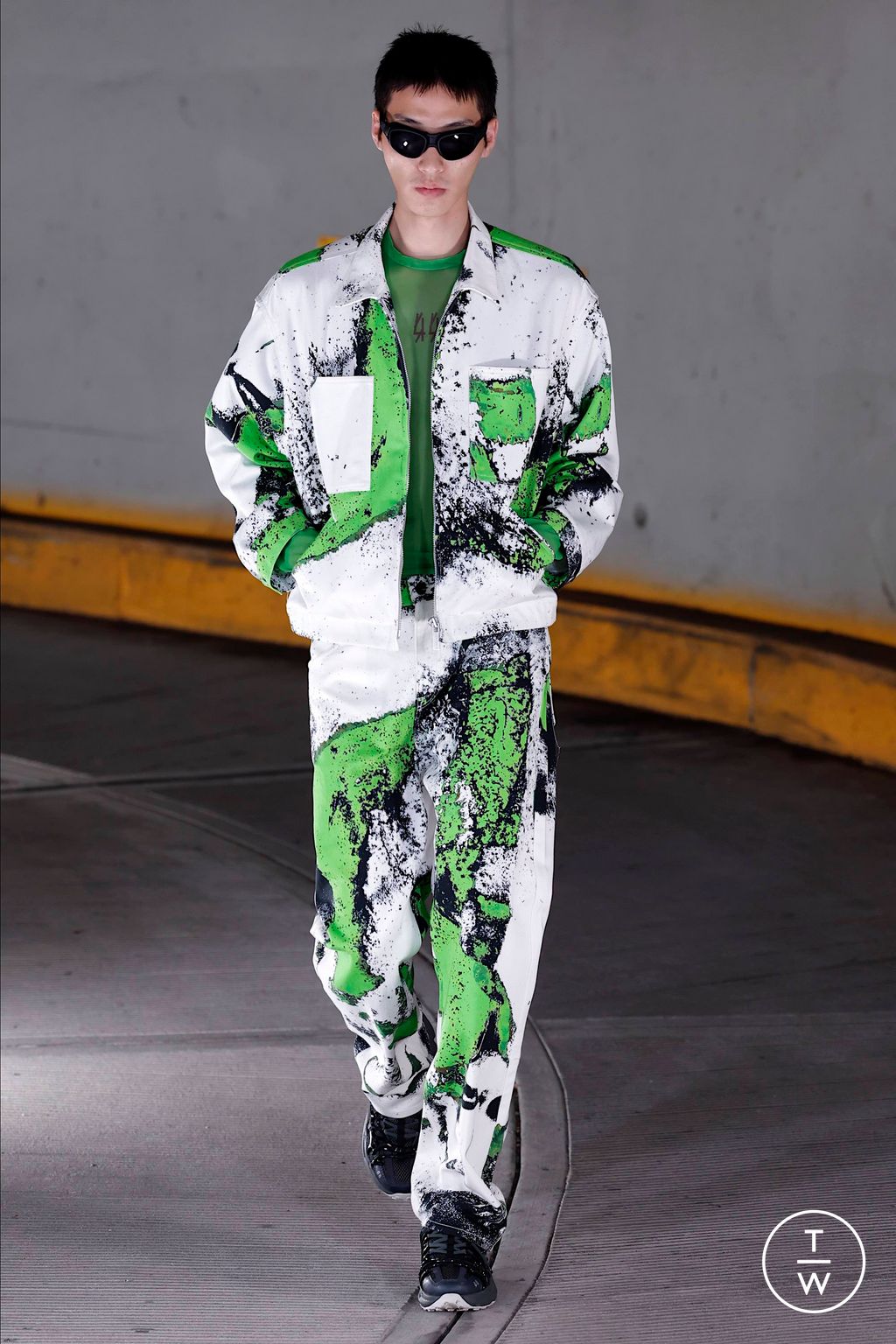 Fashion Week Milan Spring/Summer 2024 look 15 from the 44 Label Group collection menswear