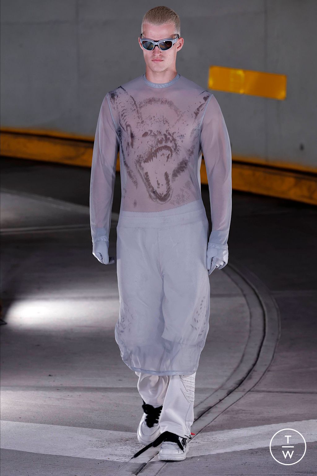 Fashion Week Milan Spring/Summer 2024 look 22 from the 44 Label Group collection menswear