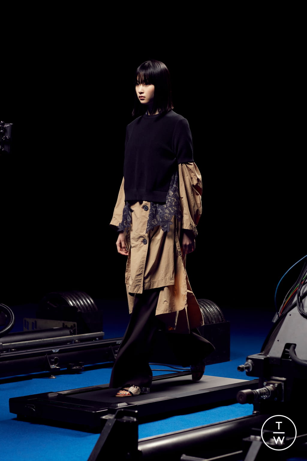 Fashion Week Paris Spring/Summer 2022 look 45 from the Kolor collection 男装