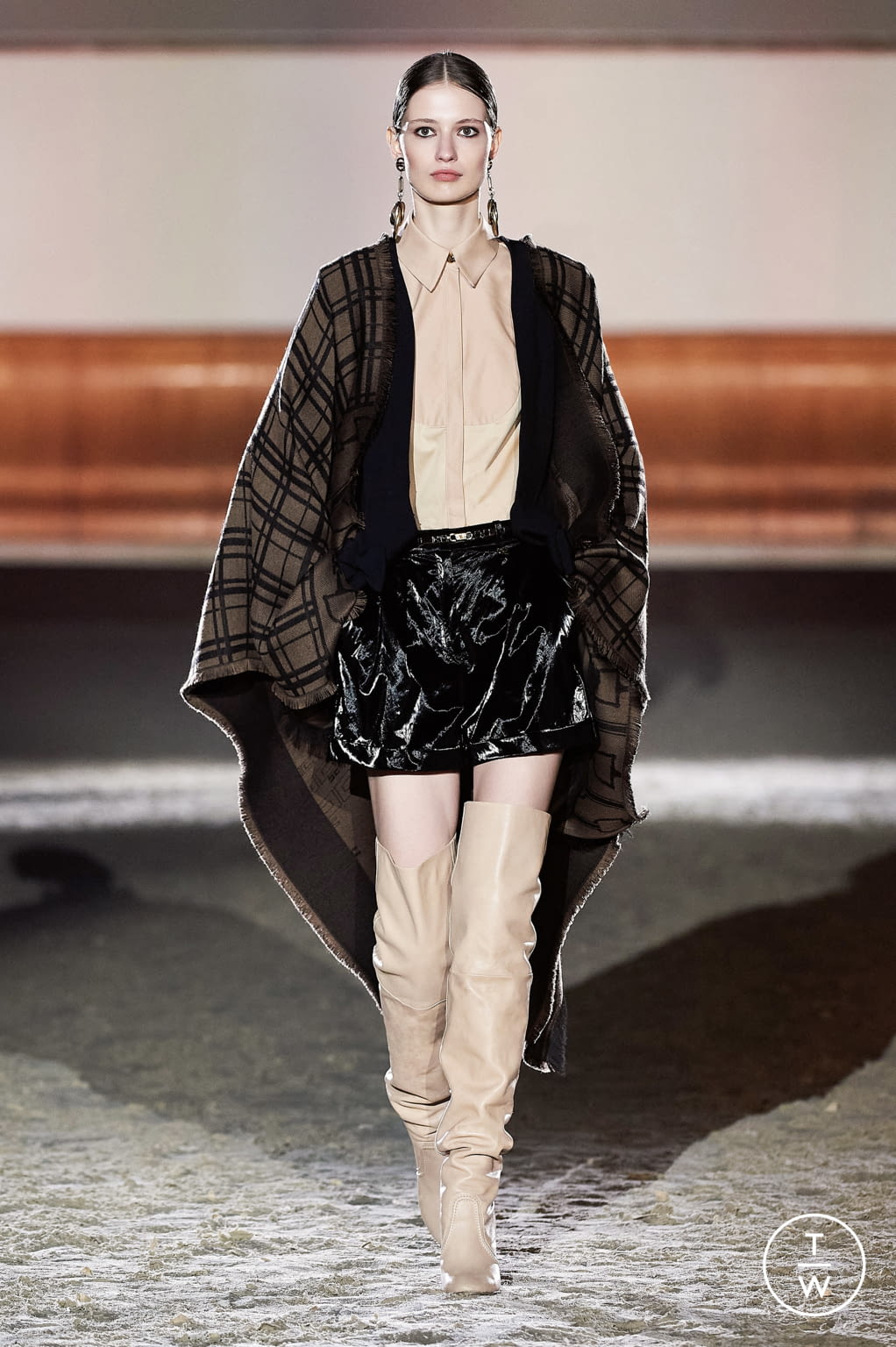 Fashion Week Milan Fall/Winter 2021 look 45 from the Elisabetta Franchi collection womenswear