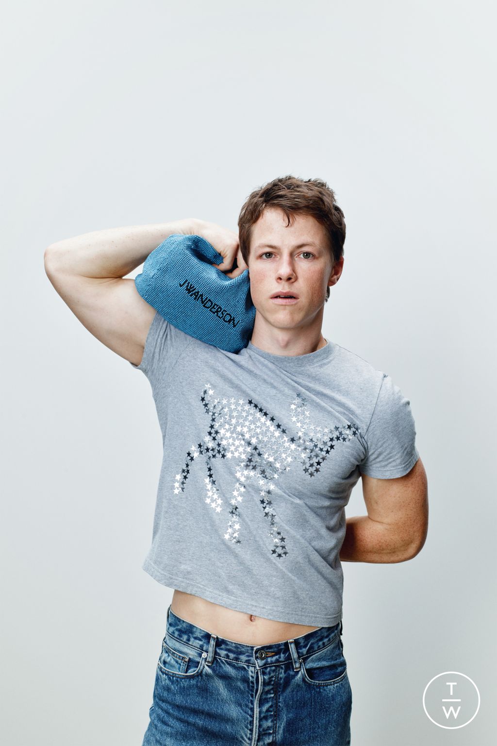 Fashion Week Paris Fall/Winter 2026 look 45 from the JW Anderson collection 女装