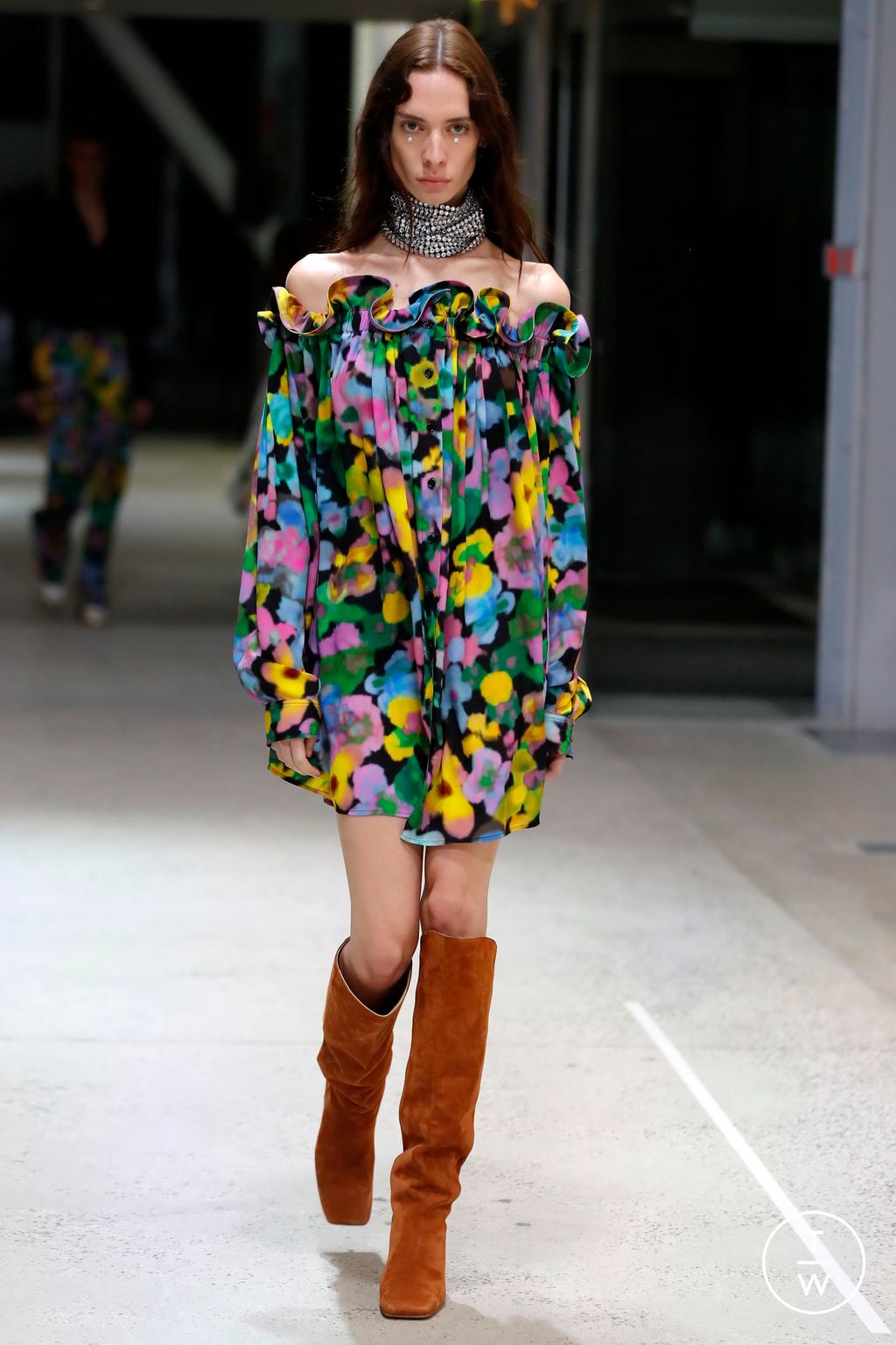 Fashion Week Paris Spring/Summer 2023 look 26 from the AZ Factory collection womenswear