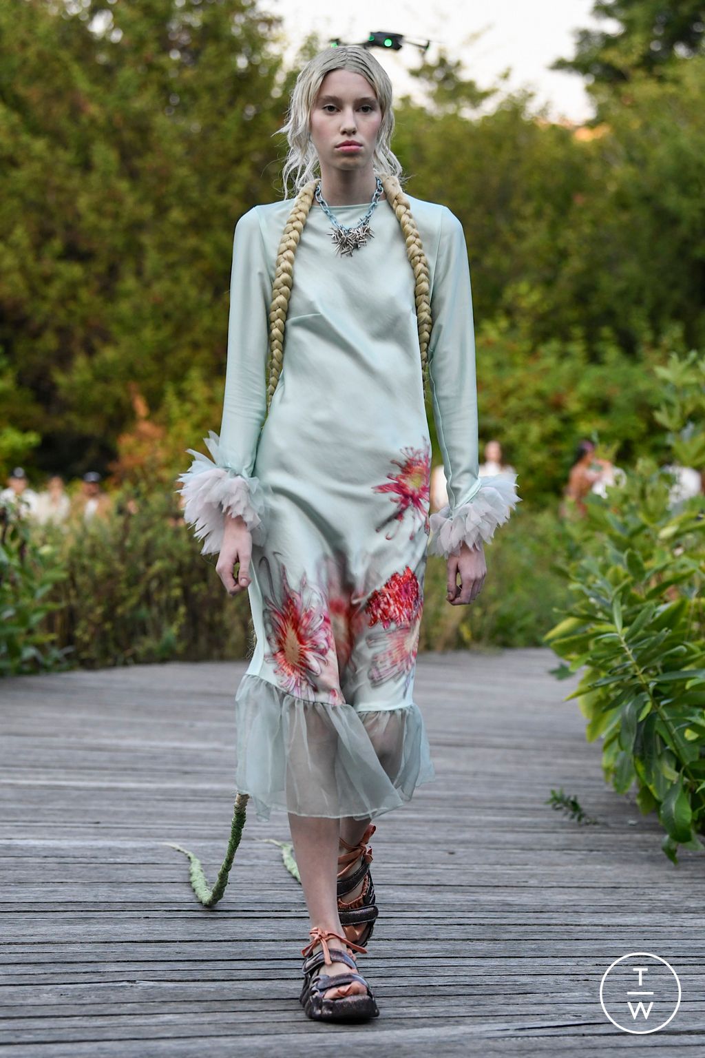Fashion Week New York Spring/Summer 2023 look 36 from the Collina Strada collection womenswear