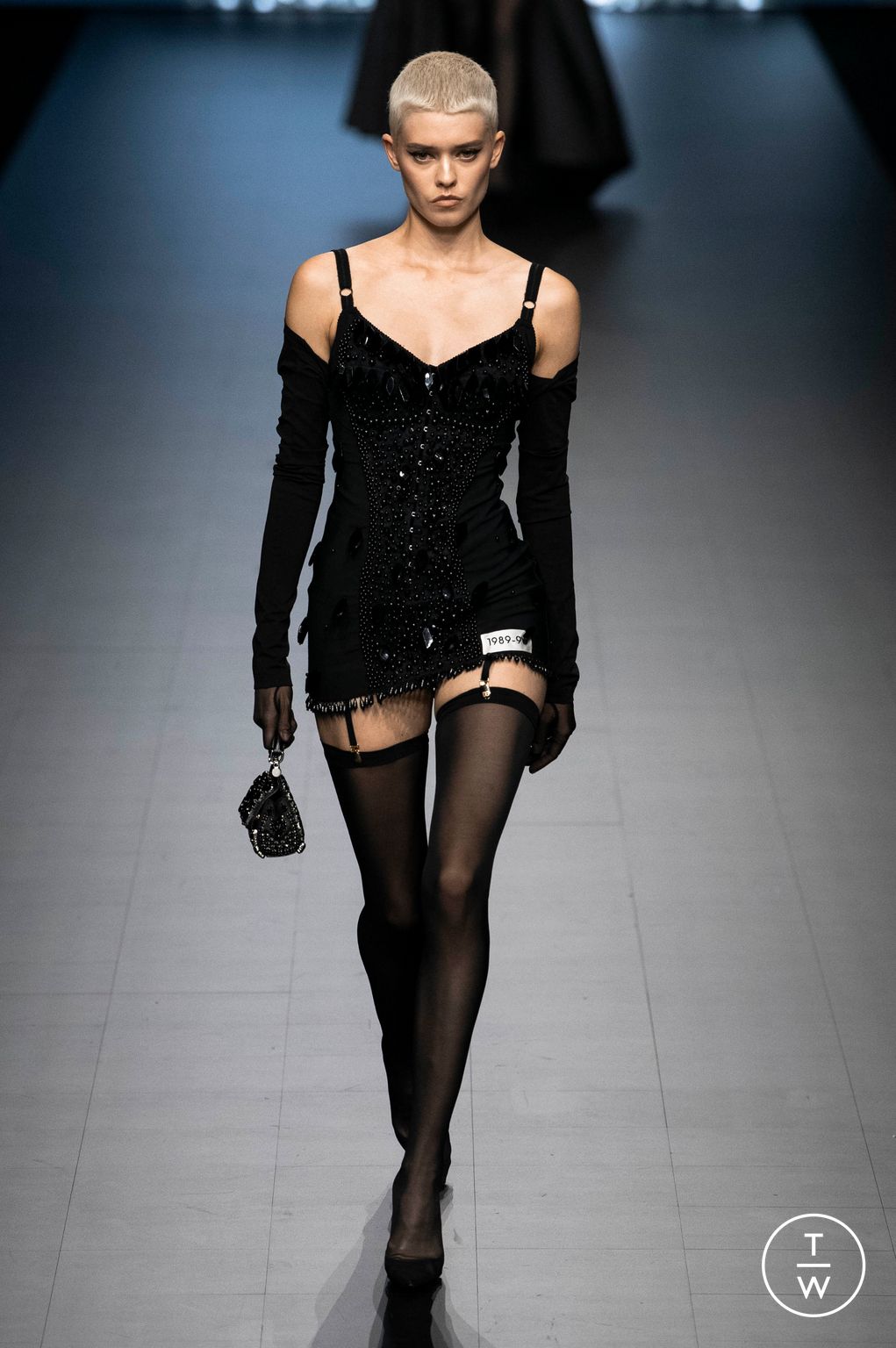 Fashion Week Milan Spring/Summer 2023 look 1 de la collection Dolce & Gabbana womenswear