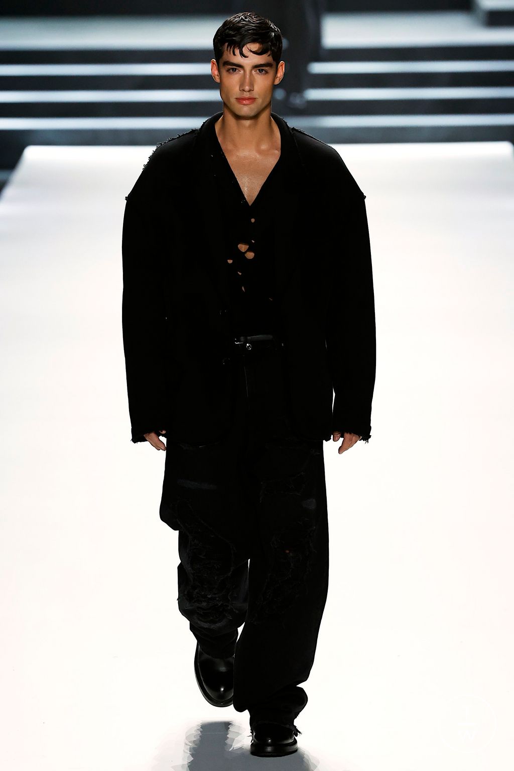 Fashion Week Milan Fall/Winter 2023 look 57 from the Dolce & Gabbana collection 男装