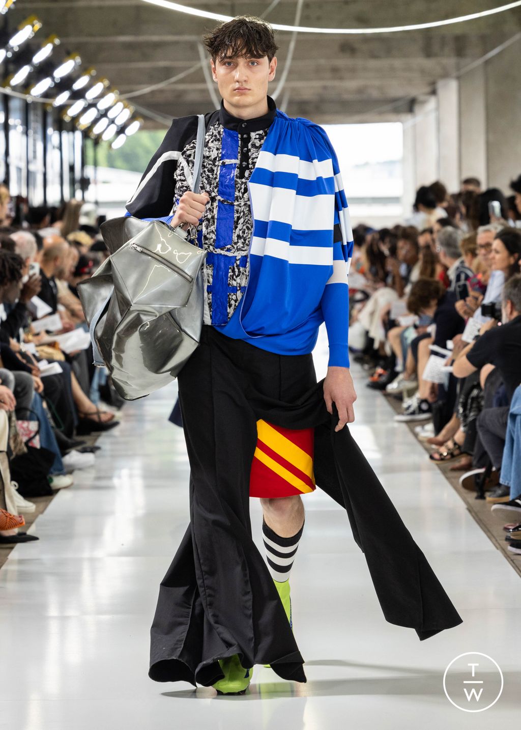 Fashion Week Paris Spring/Summer 2024 look 45 from the IFM PARIS collection menswear