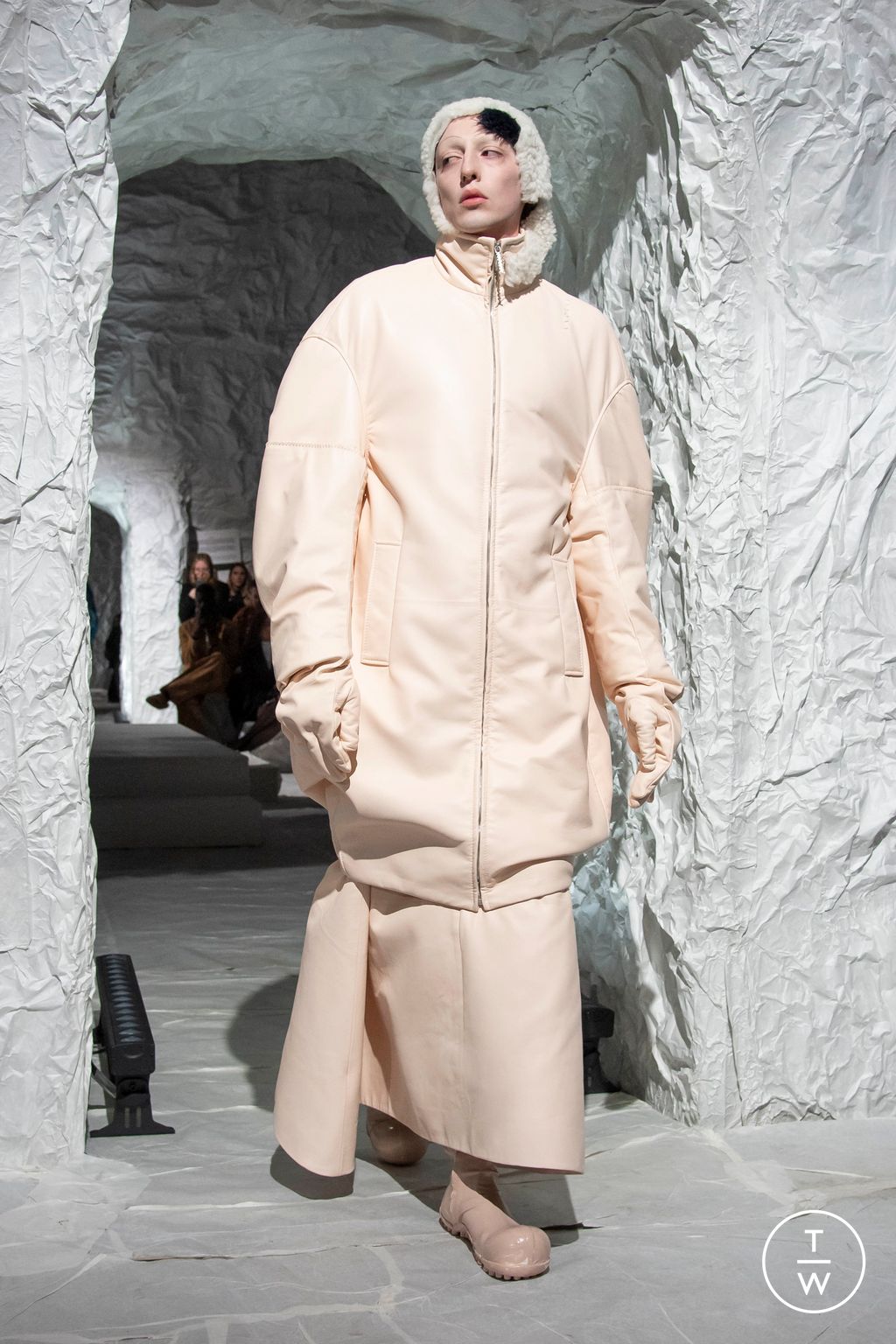 Fashion Week Milan Fall/Winter 2024 look 46 from the Marni collection womenswear