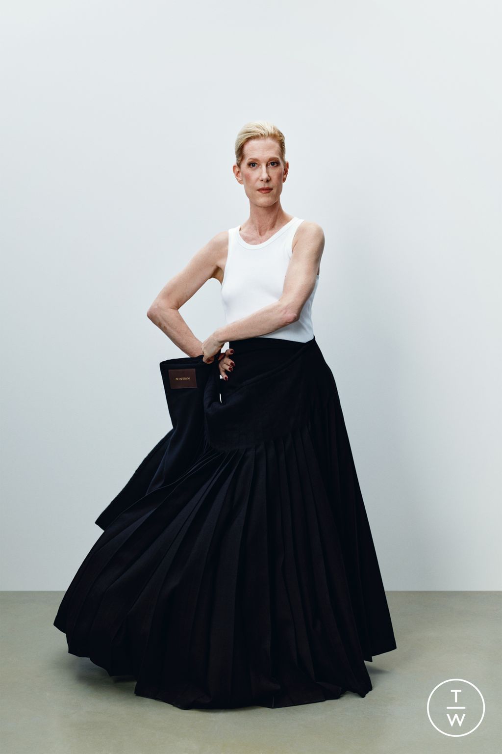 Fashion Week Paris Fall/Winter 2026 look 46 de la collection JW Anderson womenswear