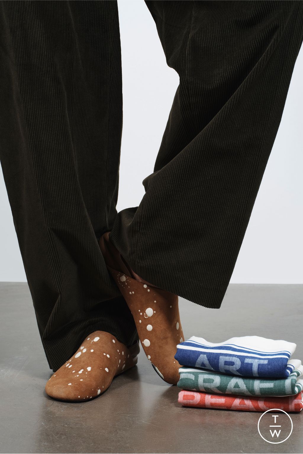 Fashion Week Paris Resort 2026 look 46 from the JW Anderson collection womenswear