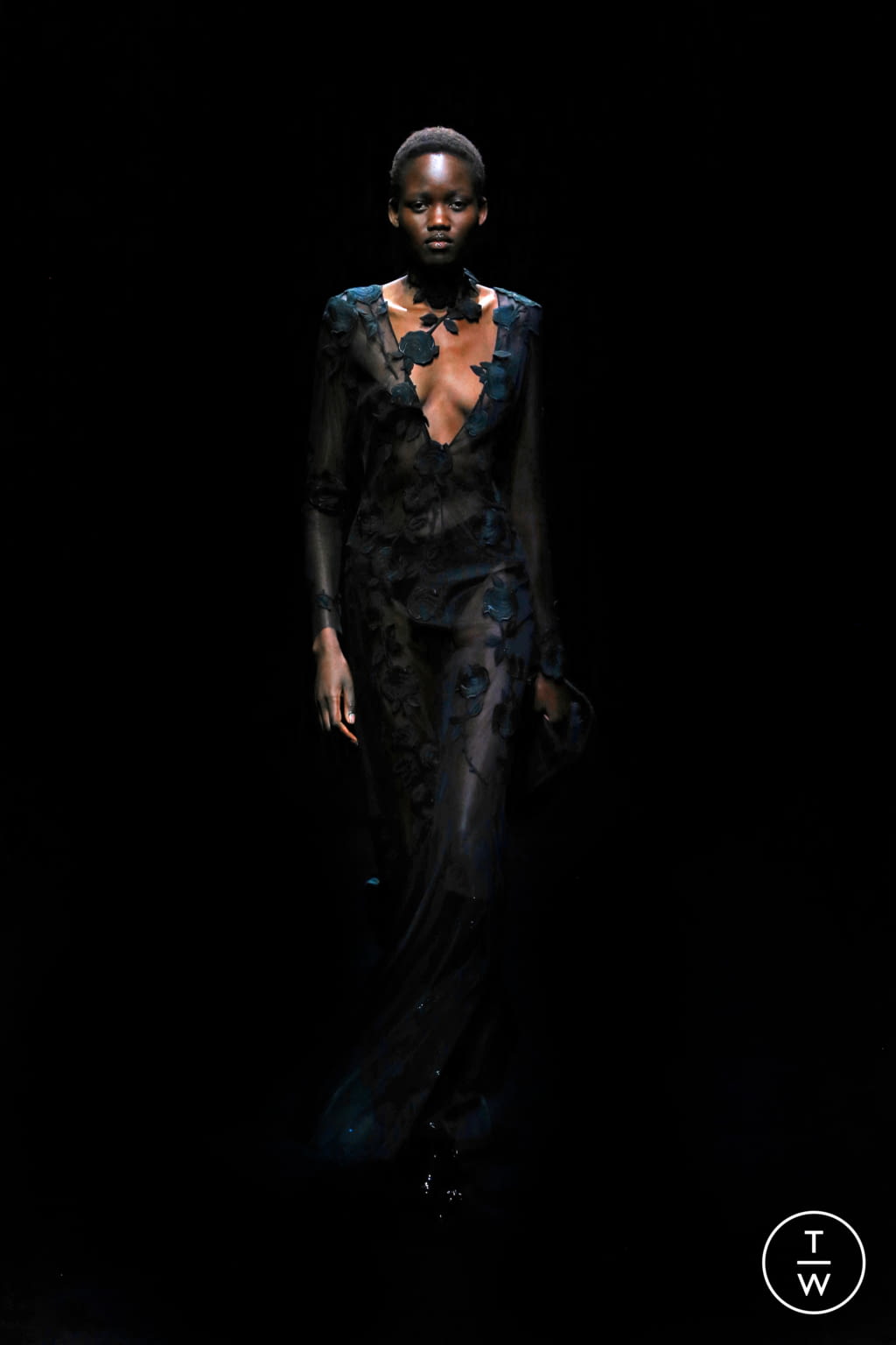 Fashion Week Milan Fall/Winter 2021 look 46 from the Blumarine collection womenswear