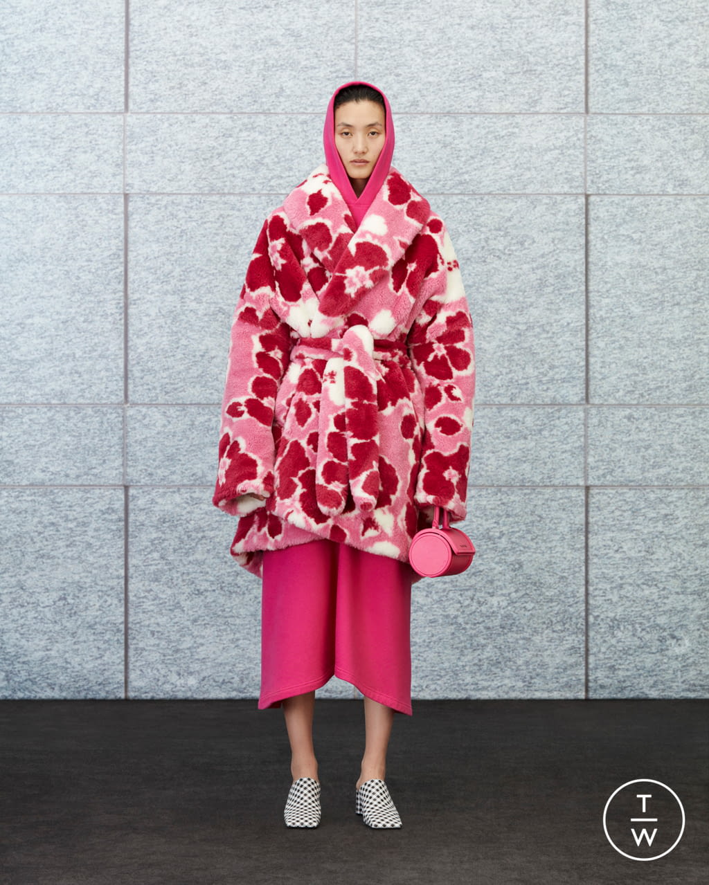 Fashion Week Paris Resort 2020 look 47 from the Balenciaga collection 女装