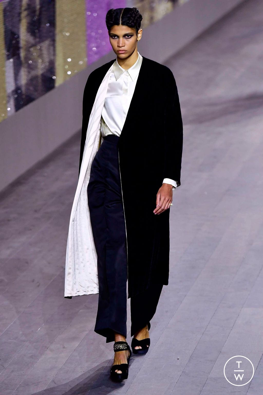 Fashion Week Paris Spring/Summer 2023 look 3 from the Christian Dior collection 高级定制