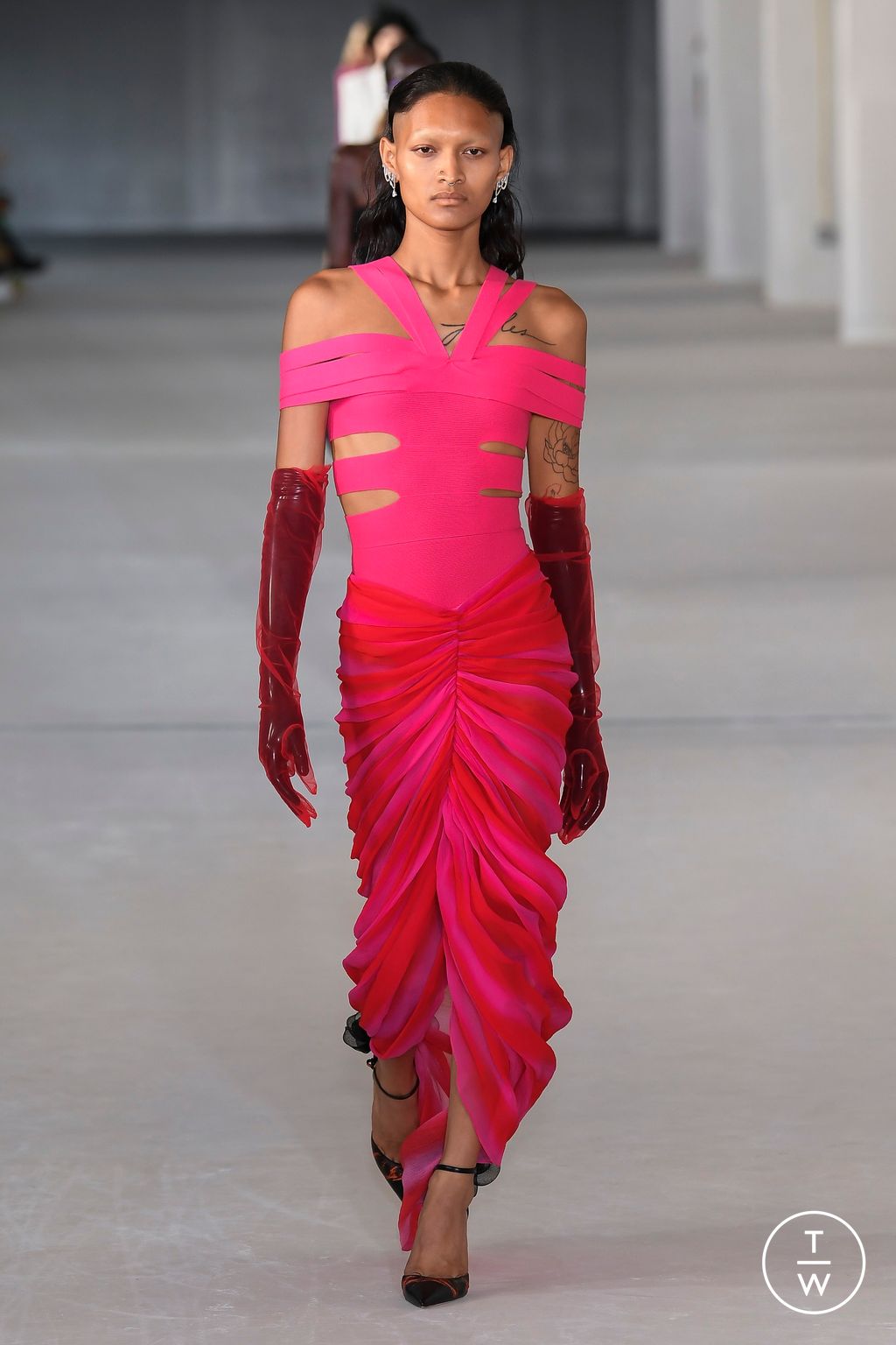 Fashion Week New York Spring/Summer 2023 look 2 de la collection Prabal Gurung womenswear