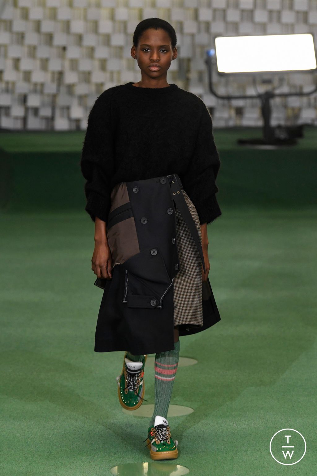 Fashion Week Paris Fall/Winter 2023 look 10 from the Kolor collection menswear