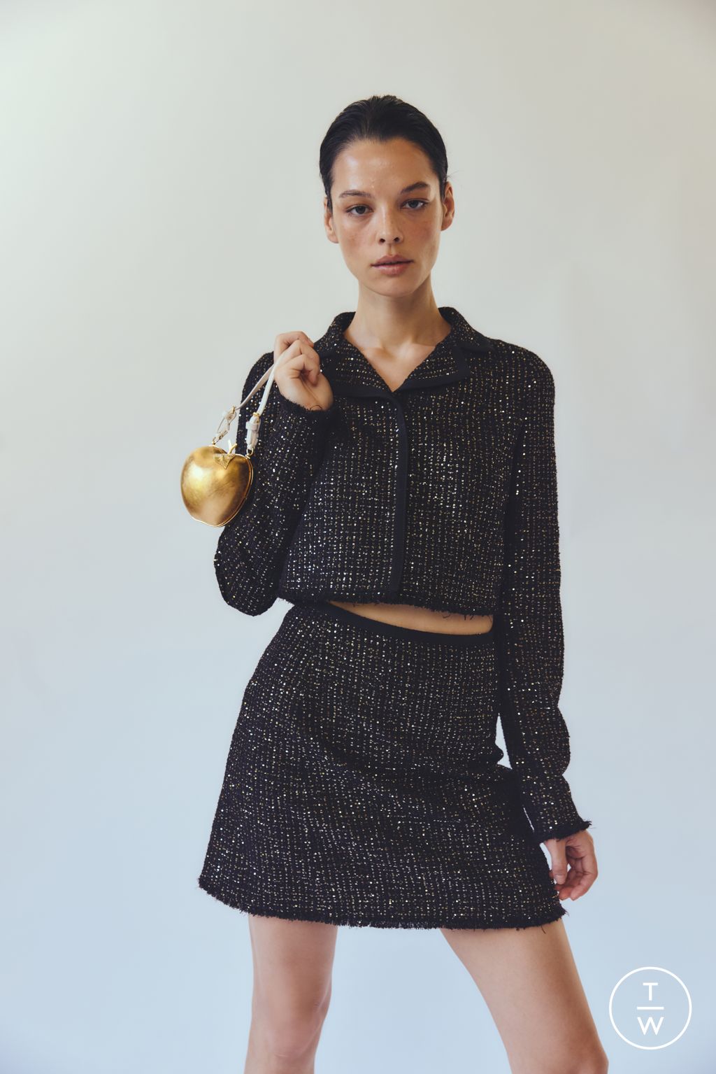 Fashion Week Paris Resort 2026 look 46 from the Giambattista Valli collection womenswear