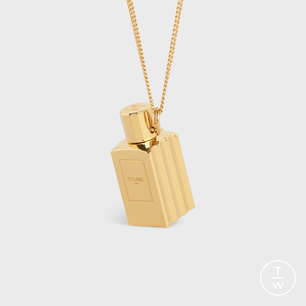 Fashion Week Paris Fall/Winter 2020 look 124 from the Celine collection 女装配饰