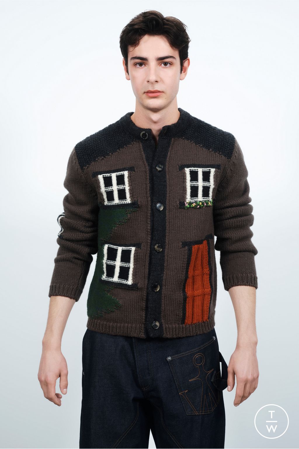 Fashion Week Paris Resort 2026 look 47 from the JW Anderson collection womenswear