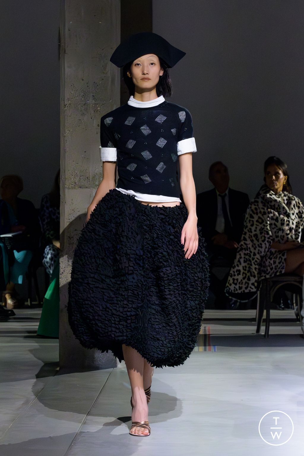 Fashion Week Milan Spring/Summer 2025 look 47 from the Marni collection womenswear