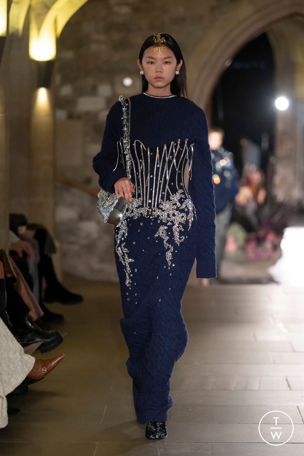 Fashion Week London Fall/Winter 2024 look 48 from the MITHRIDATE collection womenswear