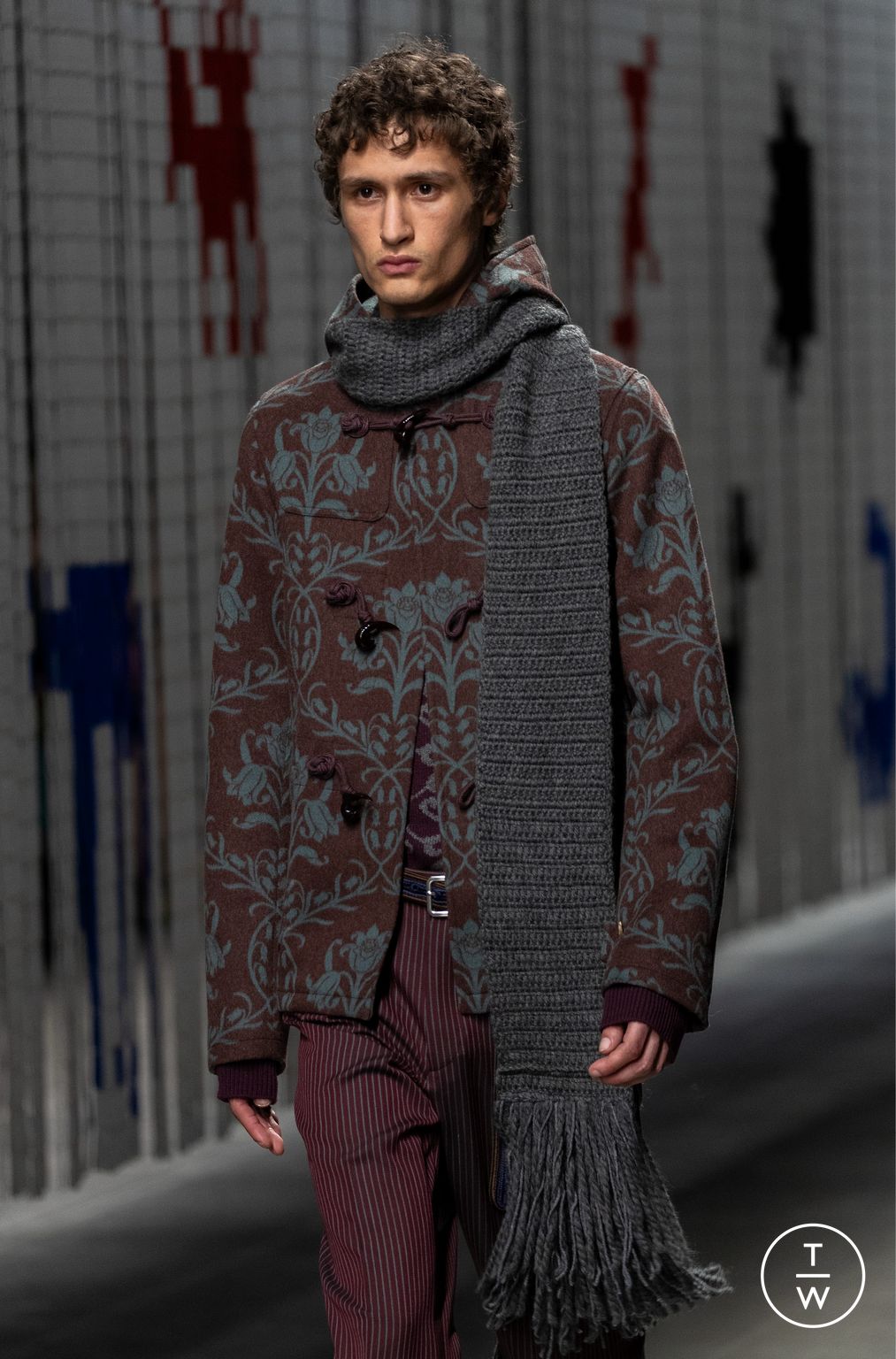 Fashion Week Milan Fall/Winter 2025 look 47 de la collection Etro womenswear accessories