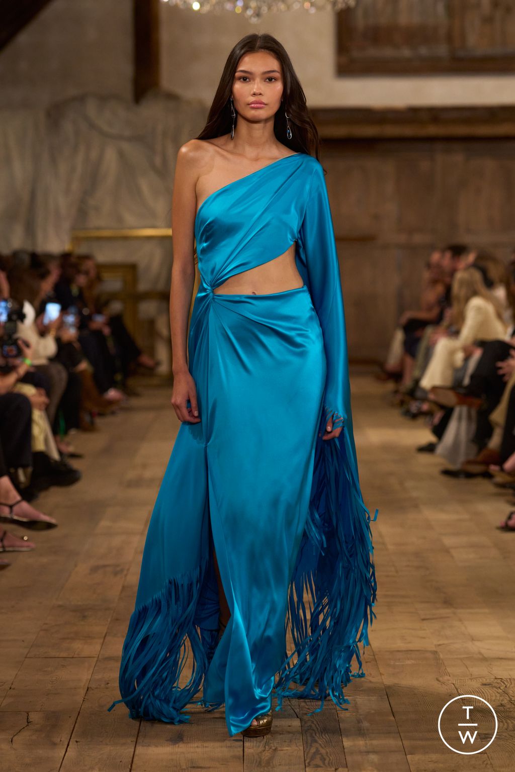Fashion Week New York Spring/Summer 2024 look 47 from the Ralph Lauren collection 女装