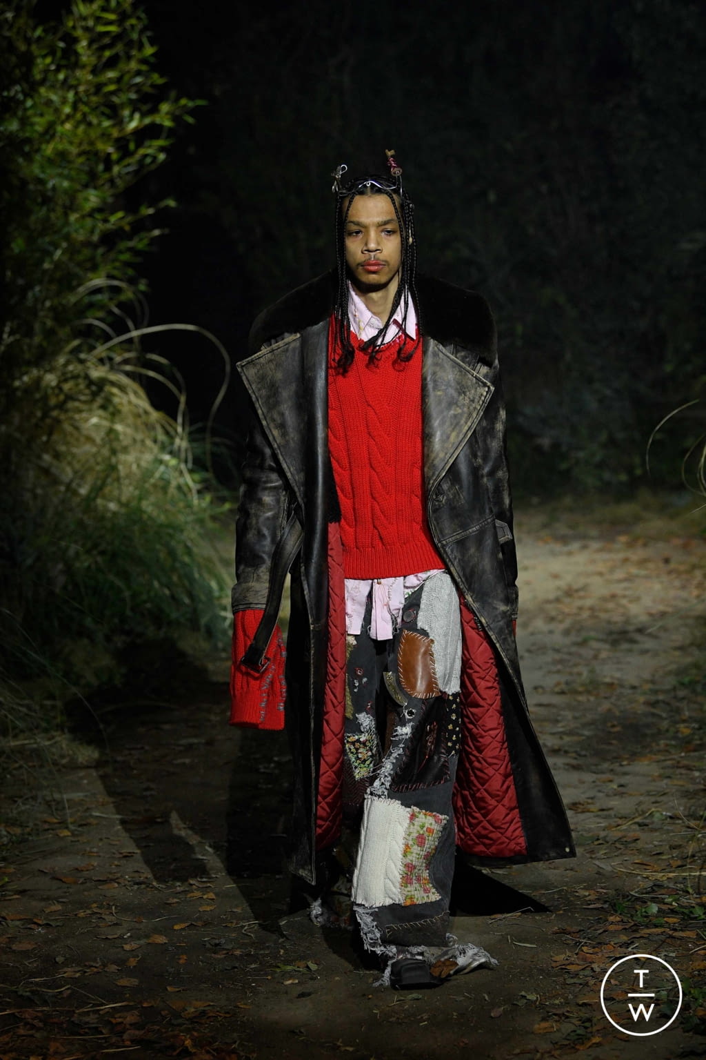 Fashion Week Milan Fall/Winter 2022 look 47 from the Marni collection 女装